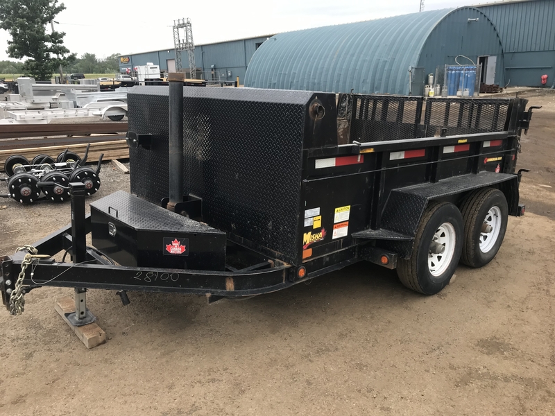 Cargo, Utility Trailers  2022 Miska 5 Ton Contractor Dump Trailer Photo